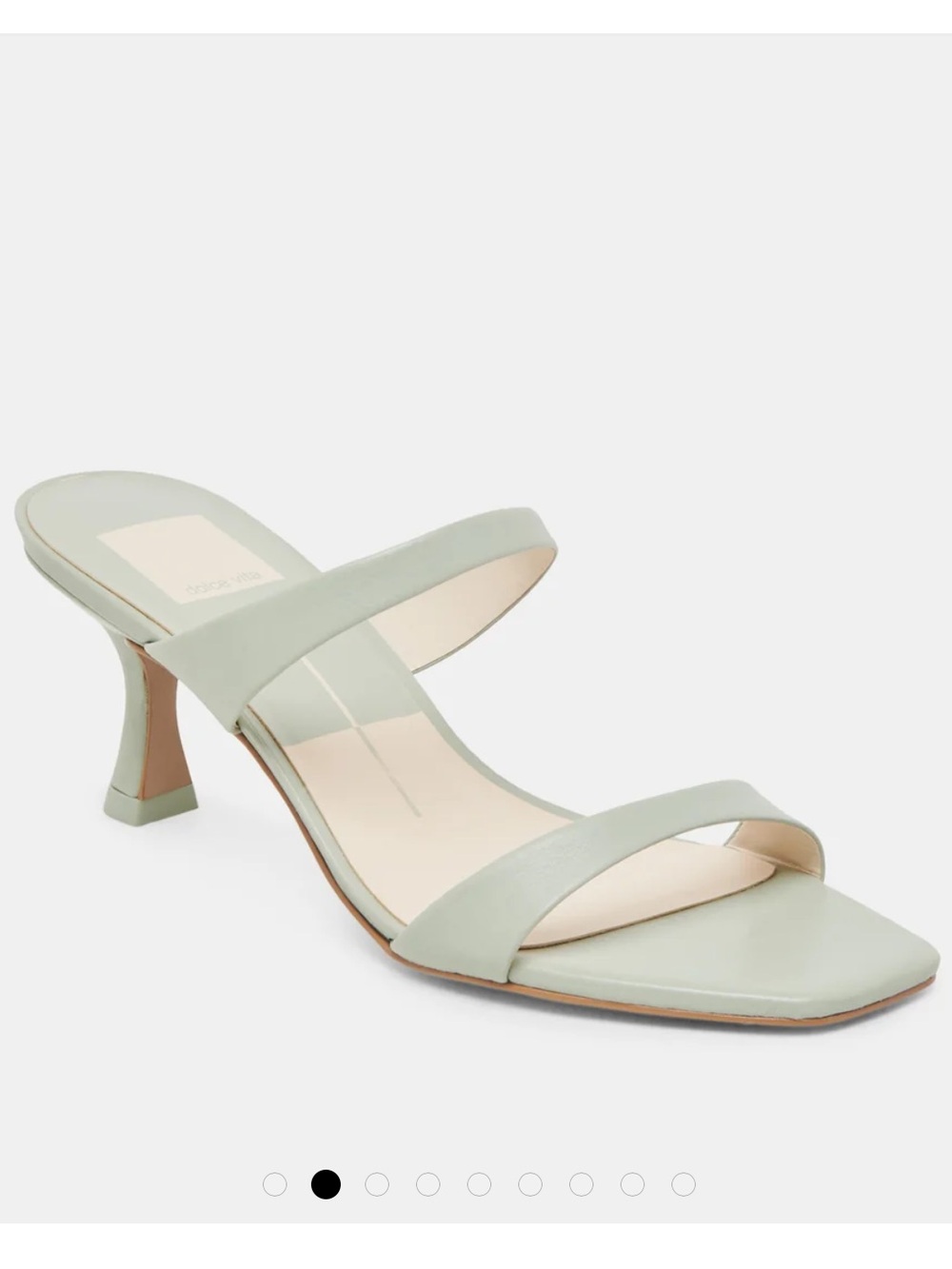 DOLCE VITA Genora Jade Leather Heels